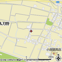 徳島県三好市三野町太刀野323周辺の地図