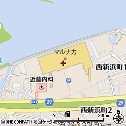 イルローザ　マルナカ徳島店周辺の地図