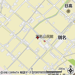 愛媛県今治市別名523-1周辺の地図