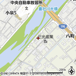 愛媛県今治市中寺1088周辺の地図