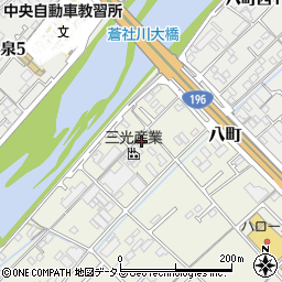 愛媛県今治市中寺1038-3周辺の地図