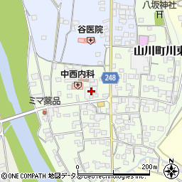 徳島県吉野川市山川町川東89周辺の地図
