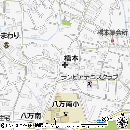 徳島県徳島市八万町橋本138周辺の地図