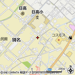愛媛県今治市別名418周辺の地図