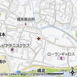 徳島県徳島市八万町橋本373周辺の地図