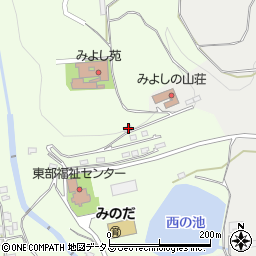 徳島県三好郡東みよし町昼間43周辺の地図
