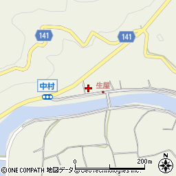 山口県岩国市由宇町中村4384周辺の地図