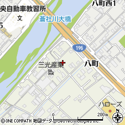 愛媛県今治市中寺1036-4周辺の地図
