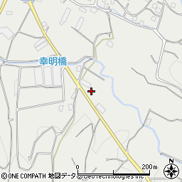 和歌山県有田郡有田川町奥603周辺の地図