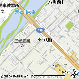 愛媛県今治市中寺1032周辺の地図