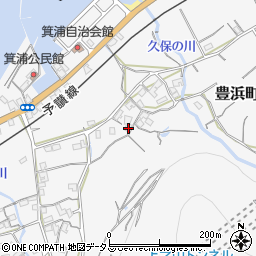 香川県観音寺市豊浜町箕浦637周辺の地図