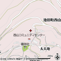 徳島県三好市池田町西山石休場3706周辺の地図