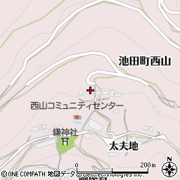 徳島県三好市池田町西山石休場3704周辺の地図