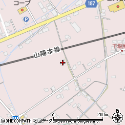 山口県防府市植松873-1周辺の地図