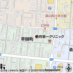 山口県防府市華園町2-30周辺の地図