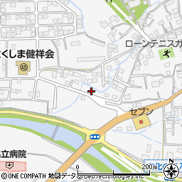 徳島県徳島市八万町新貝200-2周辺の地図