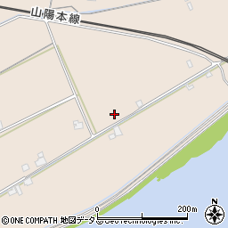 山口県防府市佐野1740-3周辺の地図