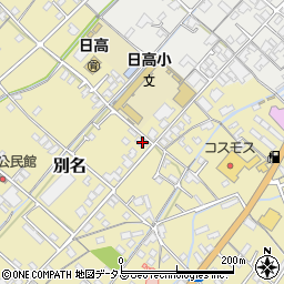 愛媛県今治市別名449-2周辺の地図