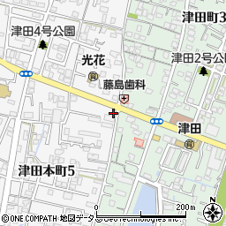 四国内装センター周辺の地図