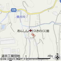 和歌山県有田郡有田川町奥468周辺の地図