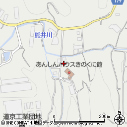 和歌山県有田郡有田川町奥468周辺の地図