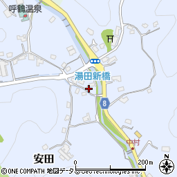 山口県周南市安田1628-3周辺の地図