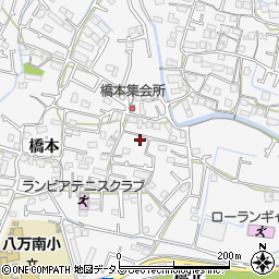 徳島県徳島市八万町橋本249周辺の地図