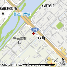 愛媛県今治市中寺1032-2周辺の地図