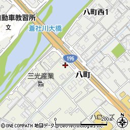 愛媛県今治市中寺1032-12周辺の地図