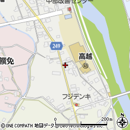 徳島県吉野川市山川町町61周辺の地図