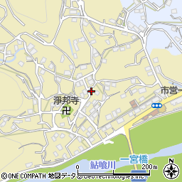 徳島県徳島市一宮町西丁722周辺の地図