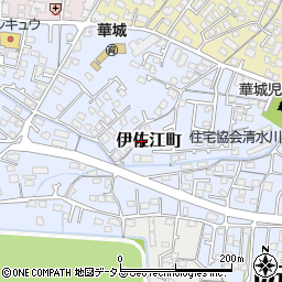 山口県防府市伊佐江町周辺の地図