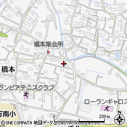 徳島県徳島市八万町橋本368周辺の地図