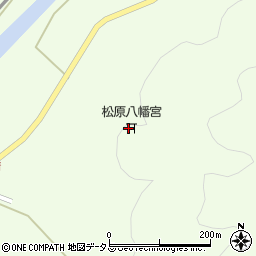 松原八幡宮周辺の地図