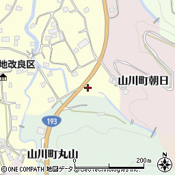 徳島県吉野川市山川町東麦原26周辺の地図