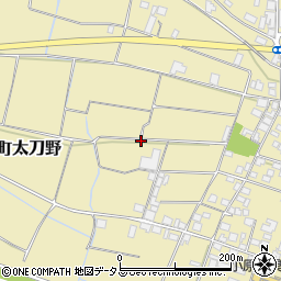 徳島県三好市三野町太刀野306周辺の地図