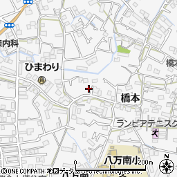 徳島県徳島市八万町橋本64周辺の地図