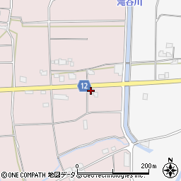 徳島県三好市三野町勢力233周辺の地図