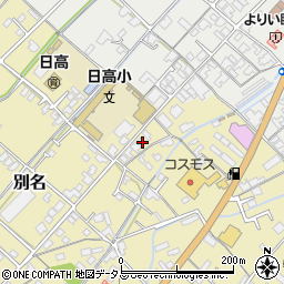 愛媛県今治市別名430-4周辺の地図