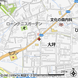 ファミリーマート徳島八万町大坪店周辺の地図