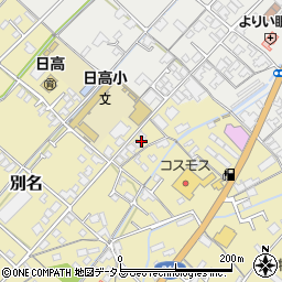 愛媛県今治市別名430周辺の地図