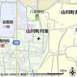 徳島県吉野川市山川町川東160周辺の地図
