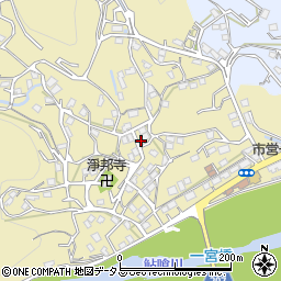 徳島県徳島市一宮町西丁725周辺の地図