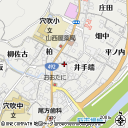 徳島県美馬市穴吹町穴吹柏18周辺の地図