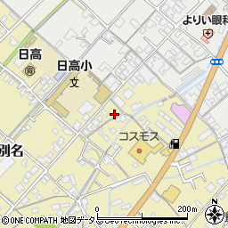 愛媛県今治市別名431周辺の地図