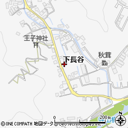 徳島県徳島市八万町下長谷242-2周辺の地図