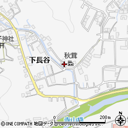 徳島県徳島市八万町下長谷2周辺の地図