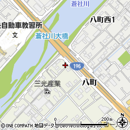 愛媛県今治市中寺1100-1周辺の地図