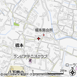 徳島県徳島市八万町橋本273周辺の地図