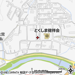 徳島県徳島市八万町新貝99-11周辺の地図